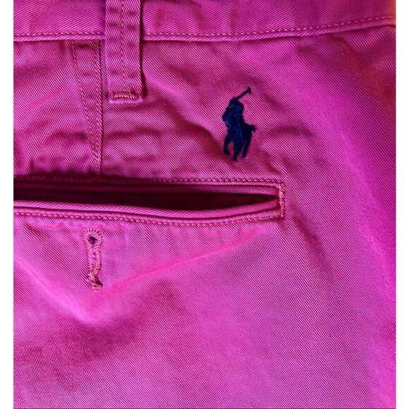 Men’s Polo Ralph Lauren Prospect Shorts Fucshia Pink 34 Waist Classic Style - Picture 5 of 5